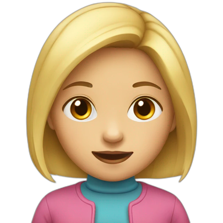 Child girl emoji