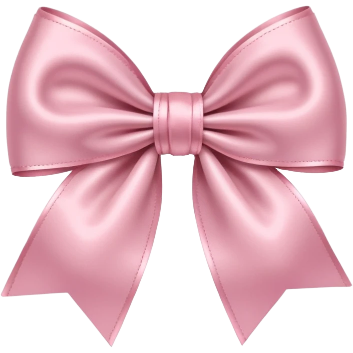 Light pink bow  emoji