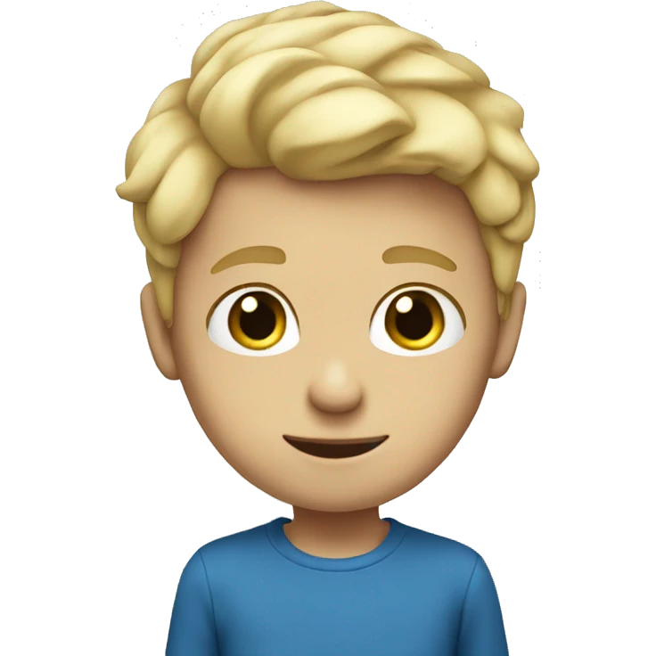 blond boy blue sin emoji