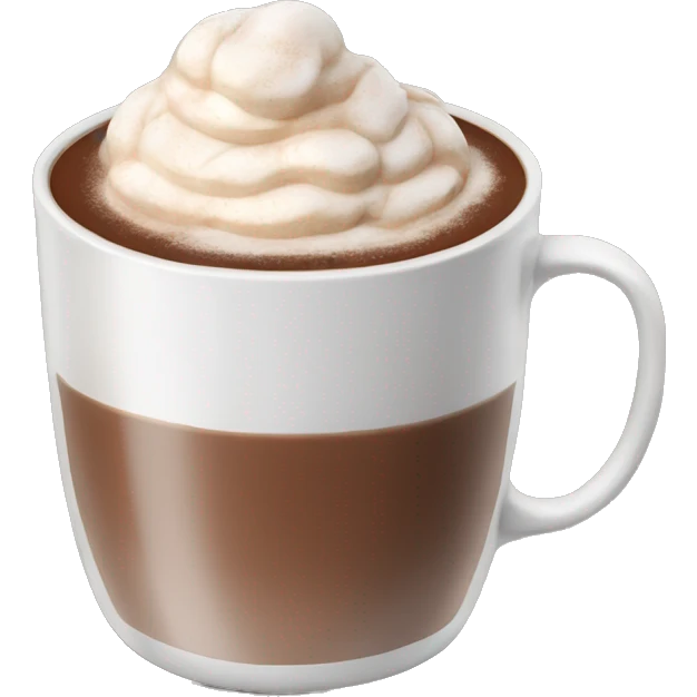 cup of hot chocolate emoji
