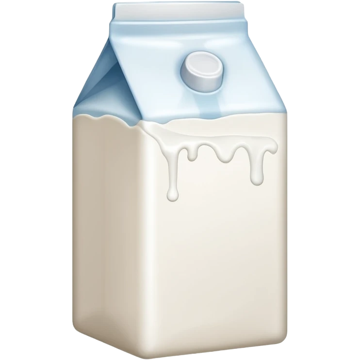 Milk out lf the carton emoji