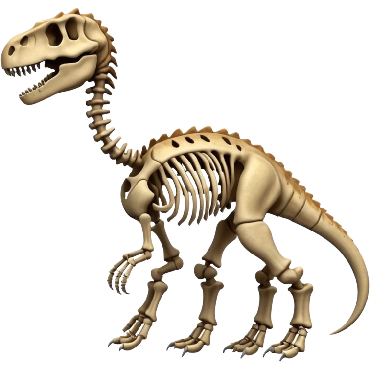 dinosaur skeleton emoji