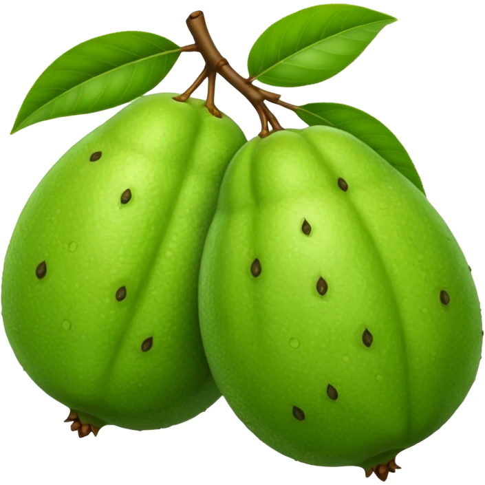 guava fruit emoji