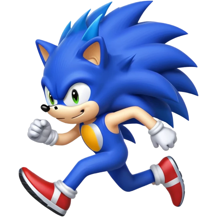Sonic the hedgehog emoji