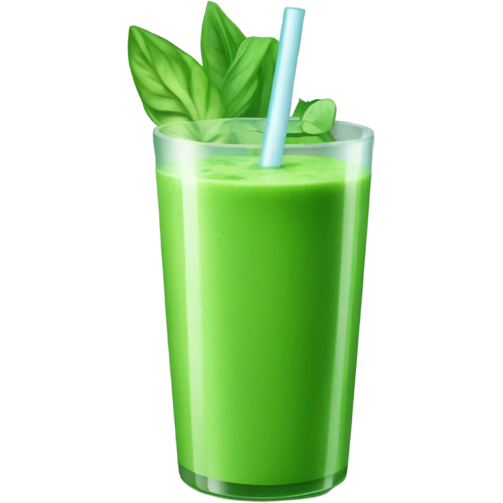 Green smoothie emoji