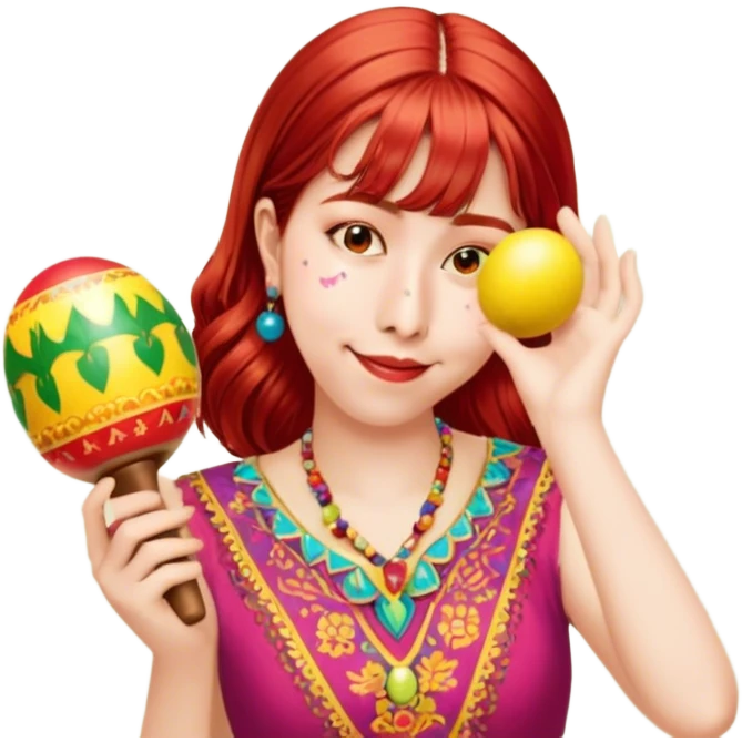 Maraca Player emoji