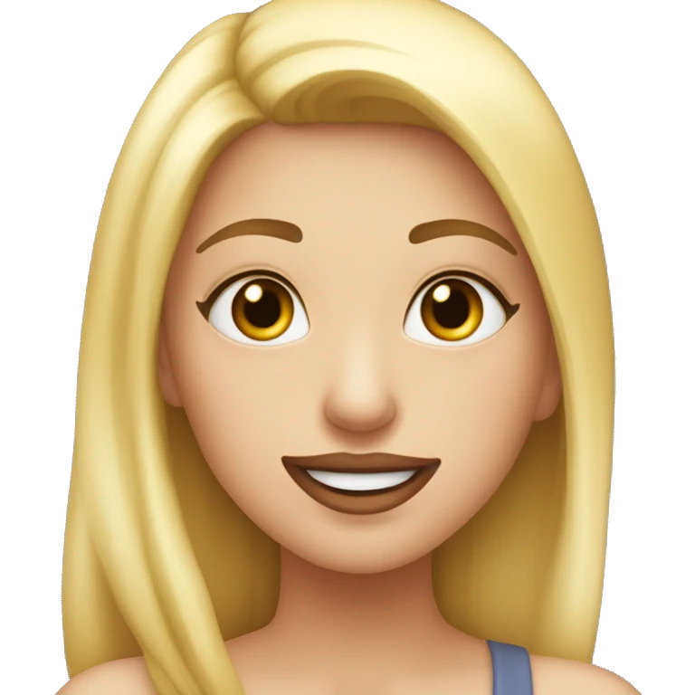 bisou a une fille qui s'appelle Luna emoji