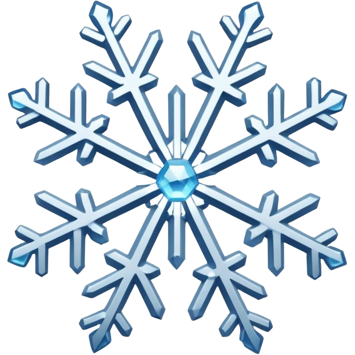 brilliance snowflake emoji