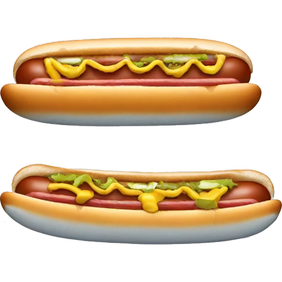 hot dog spaceship emoji