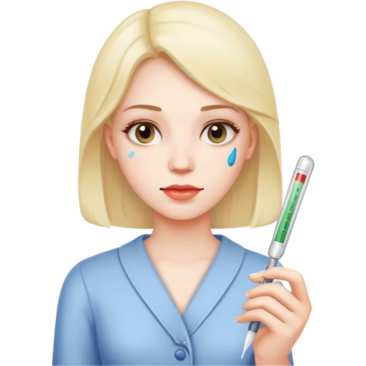 female thermometer emoji