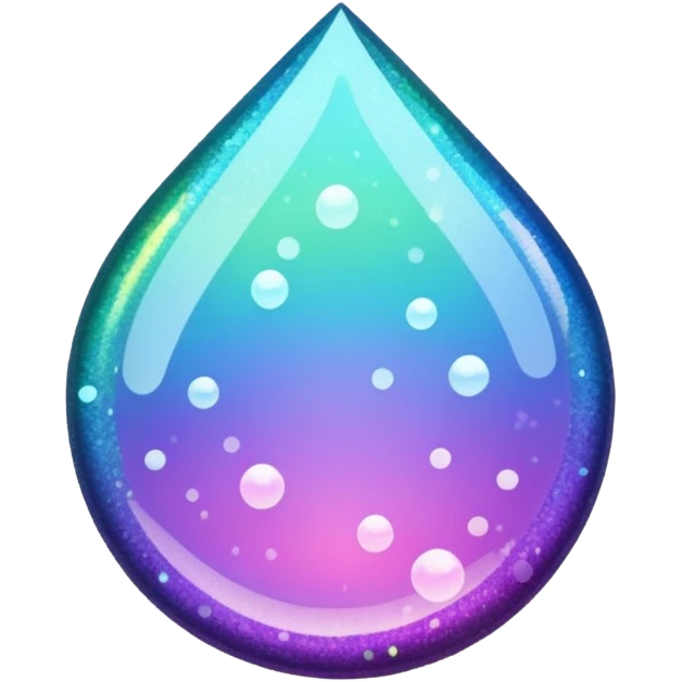 Glitter fatal touch emoji