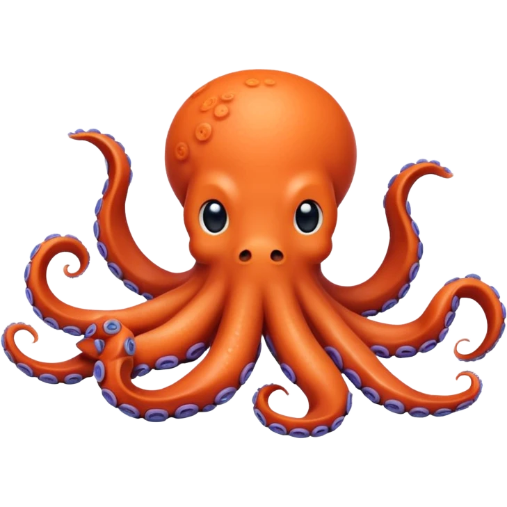 Cute octopus emoji