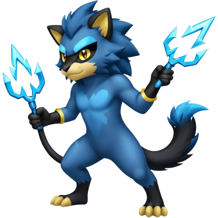 Luxray (full body)  emoji