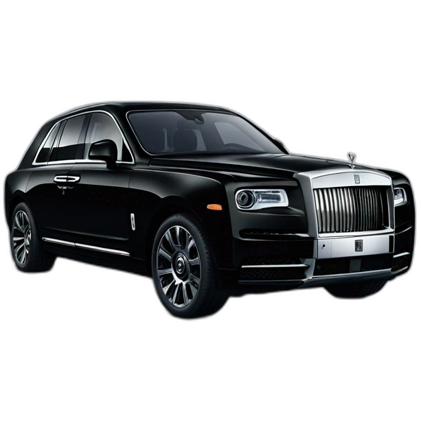 Black-rolls-royce-cullinan emoji