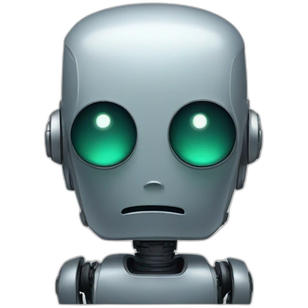 sad robot emoji