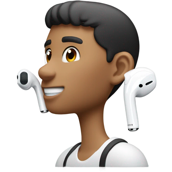 Apple AirPods 4 emoji