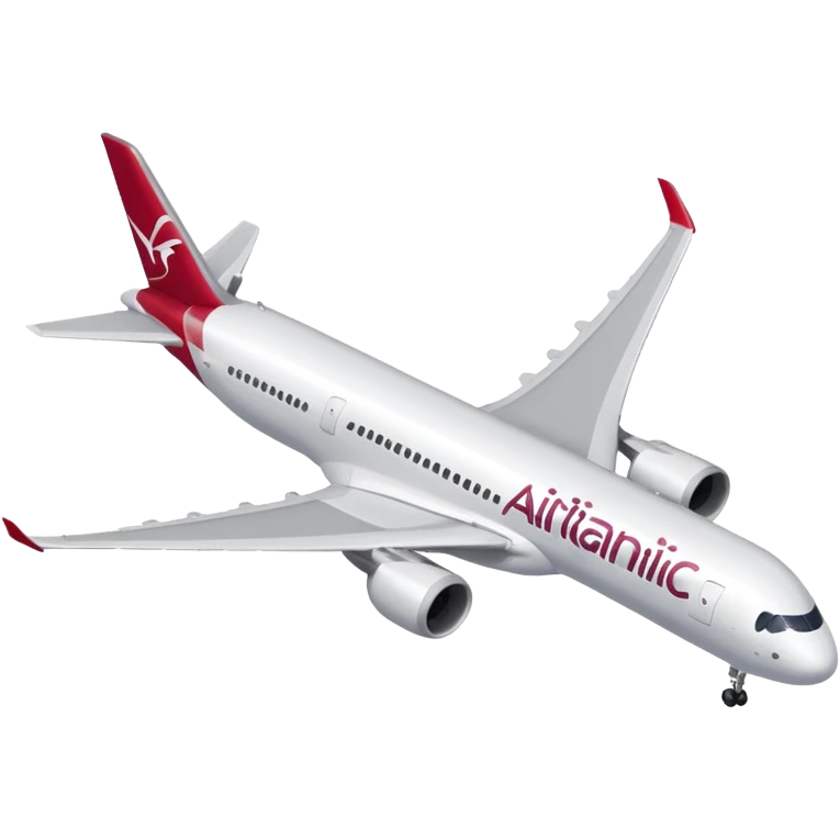 A virgin Atlantic a350-1000 emoji
