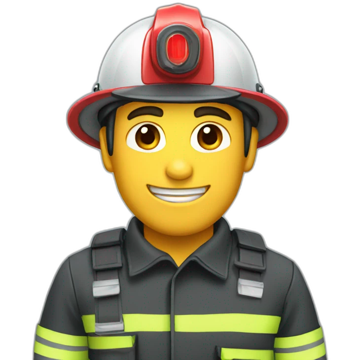 Pompier pompe emoji