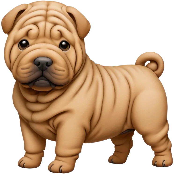 Shar Pei Dog emoji