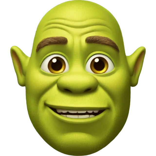 funny shrek emoji