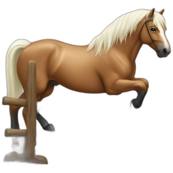 Cheval obstacles emoji