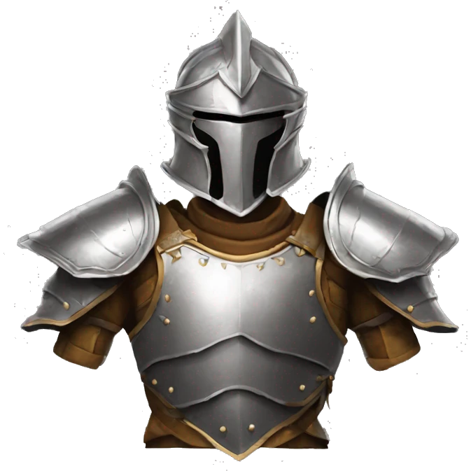 animated armor from Dungeons & Dragons super realistic emoji