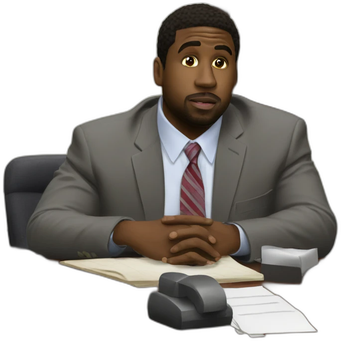 photo-real-Ryan Howard the office emoji