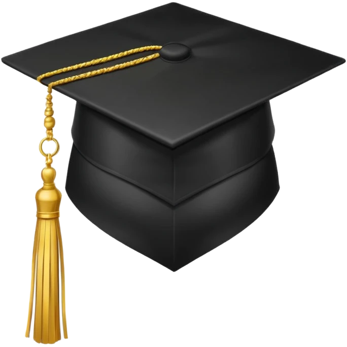 birrete de graduación emoji