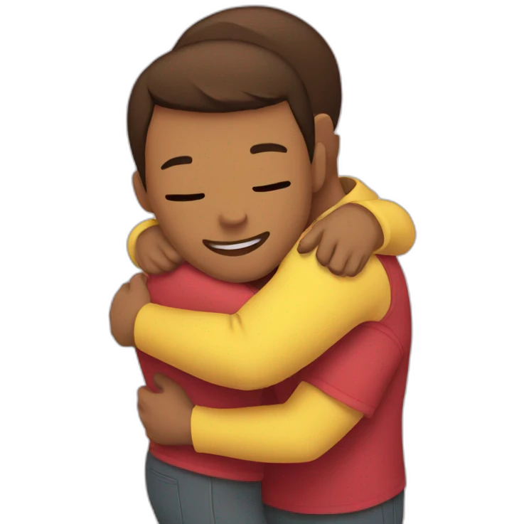 Hug emoji