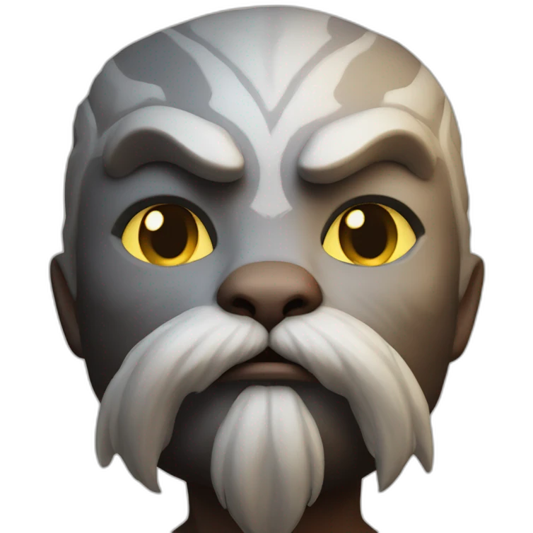 Cat god of war emoji