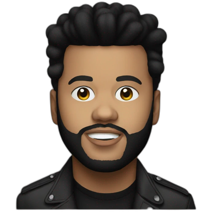 the weeknd emoji