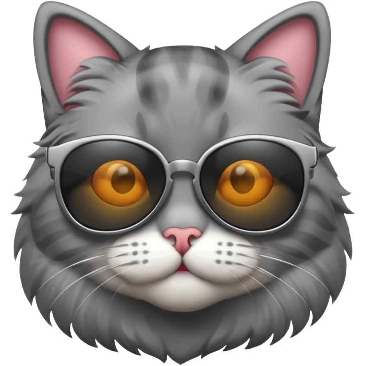 Cat wearing sunglasses emoji
