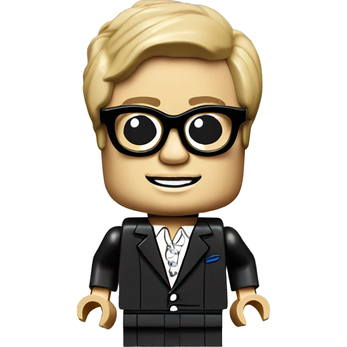 ELTON JOHN lego full body emoji