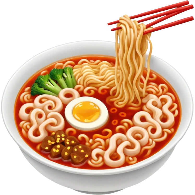 한국 신라면 emoji