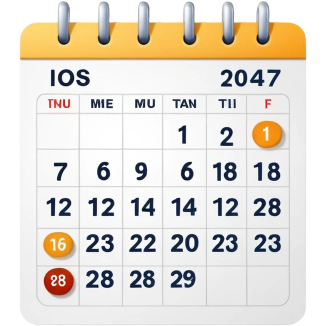 calendar emoji