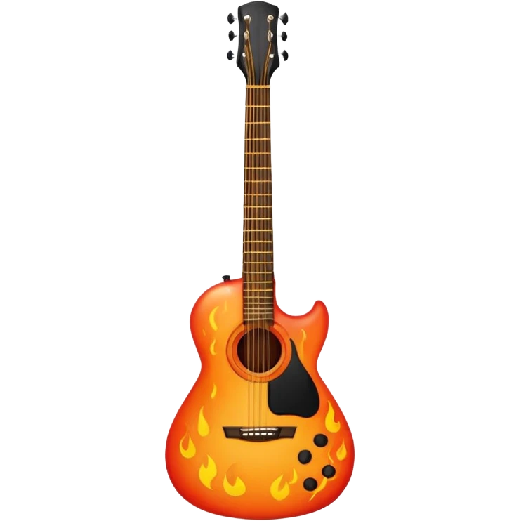 ❤️‍🔥🎸 emoji