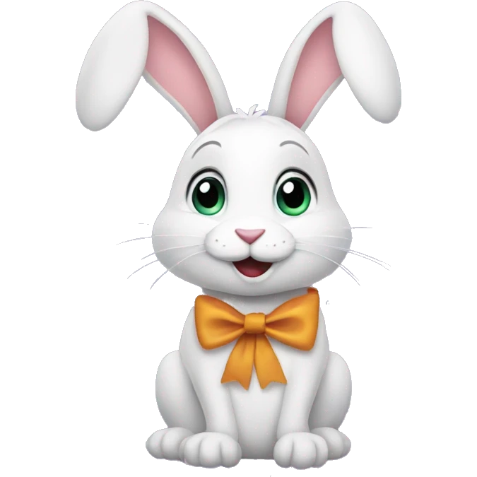 Birthday rabbit emoji