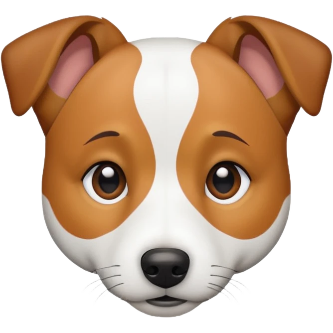 Black Jack Russell  emoji