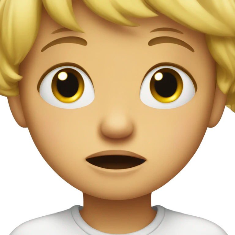 Child crying emoji