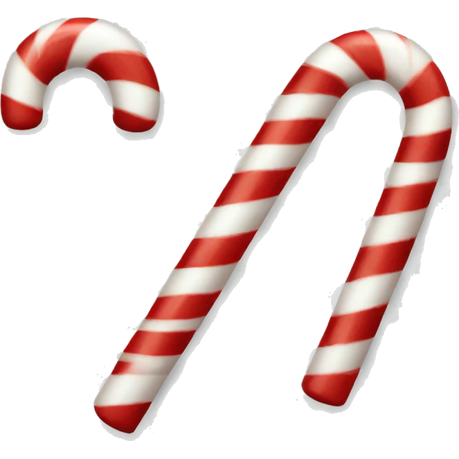 candy cane emoji
