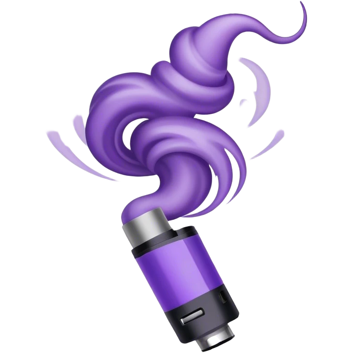 Tornado Vape purple emoji