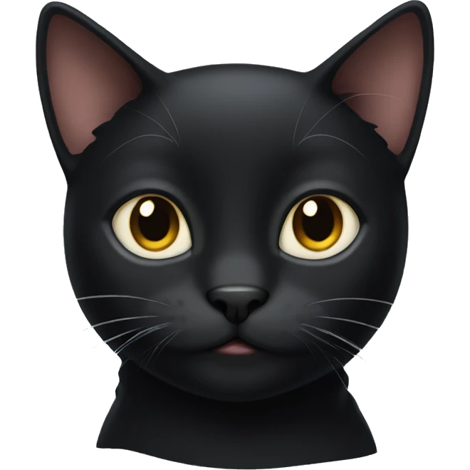 Black cat emoji
