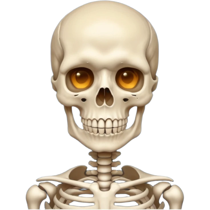 Mewing good jawline pskeleton emoji