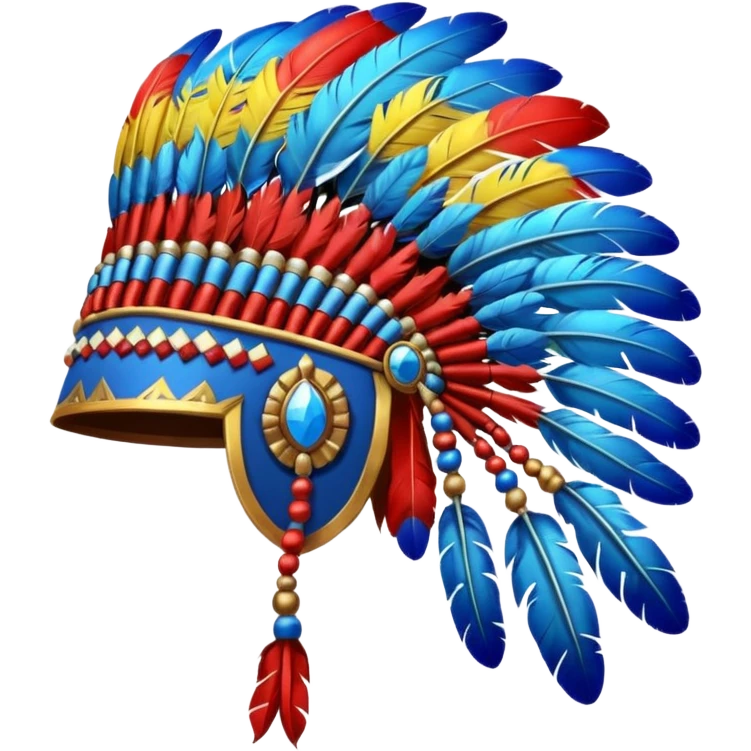native war bonnet emoji