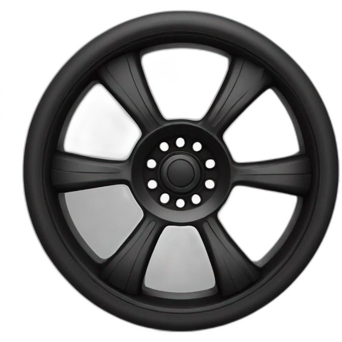 big wheels black emoji