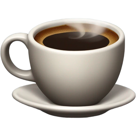 A strong coffee  emoji