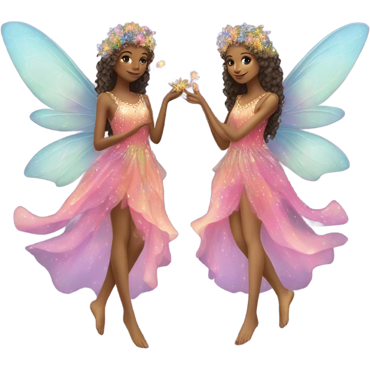 Fairy twins emoji