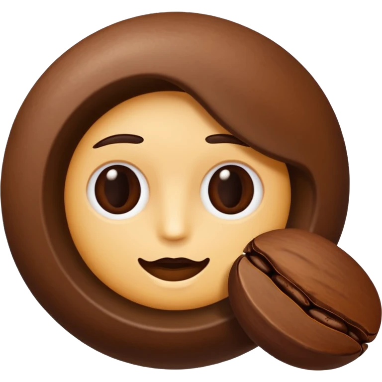 skincare with a coffe aesthetic emoji