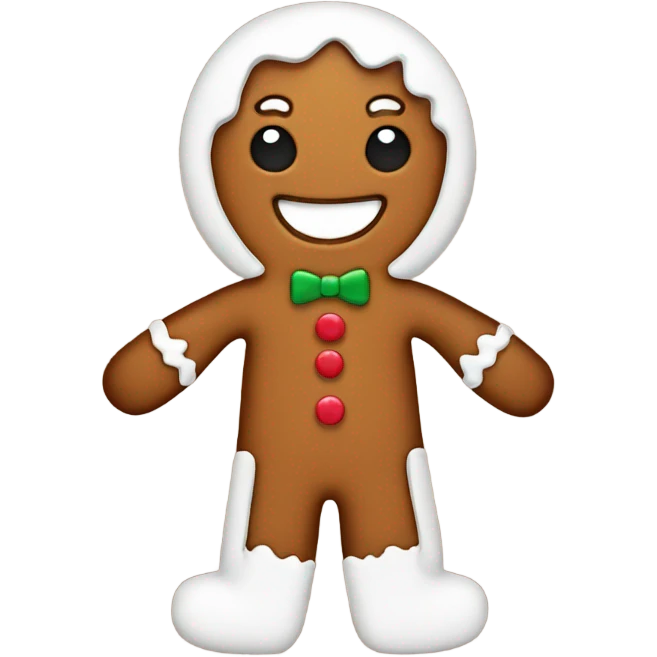 Gingerbread man  emoji