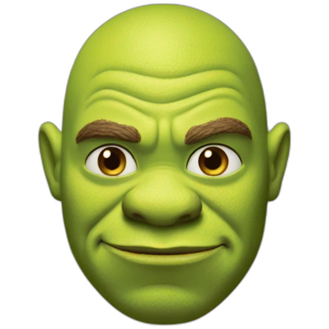 shrek like emoji